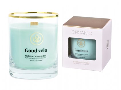 Svíčka ve skle GOOD VELA vonná 250g