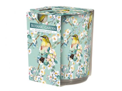 Svíčka ve skle BOTANIC GARDEN vonná 100g