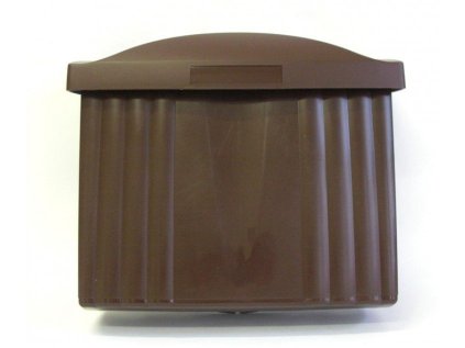 schránka NOVÁ HNĚDÁ poštovní 400x320x153mm AD