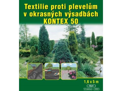 text.netk.1,6x 5m ČERNÁ mulčovací