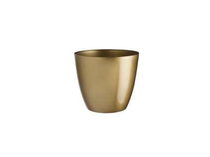 obal d18cm ELLA zlatá lesklá vánoční, plast