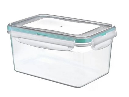 dóza 0,7l obdél., 14x10x8,5cm, ptent.víčko, plast