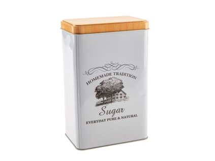 dóza plech. 9,0x6,0x16,0cm, SUGAR HOMEMADE TRAD.