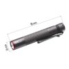 CREE LED kovová svítilna Ultibright 50, 100lm, 1xAAA