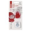LED přední + zadní svítilna na kolo P3921 na 2× CR2032, 10 lm