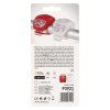 LED přední + zadní svítilna na kolo P3921 na 2× CR2032, 10 lm