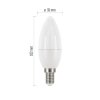 LED žárovka Classic svíčka / E14 / 5 W (40 W) / 470 lm / teplá bílá