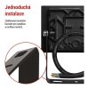 LED reflektor TAMBO 10,5W, černý, neutrální bílá