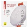 LED vestavné svítidlo VIXXO, kruhové, bílé, 6W neut. bíla, IP65