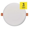 LED vestavné svítidlo VIXXO, kruhové, bílé, 13,5W neutr. b., IP65