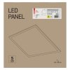 LED panel PROXO 60×60, čtvercový vestavný bílý, 40W neutrální bílá