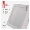 LED přisazené svítidlo RUBIC, čtvercové, 18W neutrální bílá