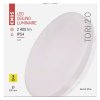 LED přisazené svítidlo TORI, kruhové bílé 24W neutrální b., IP54