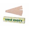 Sirné knoty 18x2cm 200g 40ks