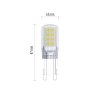 LED žárovka Classic JC / G9 / 2,5 W (32 W) / 350 lm / neutrální bílá