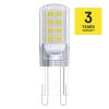 LED žárovka Classic JC / G9 / 2,5 W (32 W) / 350 lm / neutrální bílá
