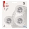 3× Samolepicí LED světlo P3819, 10 lm, 3× AAA
