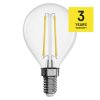 LED žárovka Filament Mini Globe / E14 / 1,8 W (25 W) / 250 lm / neutrální bílá