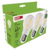 LED žárovka Filament A60 A CLASS/ E27 / 3,8 W (60 W) / 806 lm / neutrální bílá
