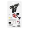 LED přední + zadní svítilna na kolo P3920 na 5× AAA, 150 lm