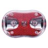 LED přední + zadní svítilna na kolo P3920 na 5× AAA, 150 lm
