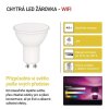 Chytrá LED žárovka GoSmart MR16 / GU10 / 4,8 W (35 W) / 400 lm / RGB / stmívatelná / WiFi