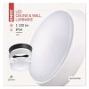 LED přisazené svítidlo ZURI, kruhové č/b 14W neutrální bílá