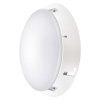 LED přisazené svítidlo ZURI, kruhové č/b 14W neutrální bílá
