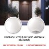 LED přisazené svítidlo ZURI, kruhové č/b 14W neutrální bílá