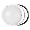 LED přisazené svítidlo ZURI, kruhové č/b 14W neutrální bílá