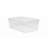 box 12,5l+víko, otvory, 39x26x13cm, transp.RASTR, MULTIBOX, plast