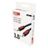JACK kabel 3,5mm stereo, vidlice - 3,5mm vidlice 1,5m