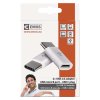 Adaptér micro USB-B 2.0 / USB-C 2.0, bílý, 2 ks