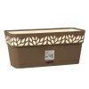 Truhlík CLOE samozavlažovací plastový 30x13x12cm