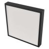 LED přisazené svítidlo NEXXO, čtvercové, černé, 28,5W, se změnou CCT