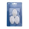 háček- 3ks-TRANSPARENT, 5cm, samolep., plast *PO 25.2.2024