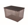 box 62,0l ,59x39x35cm hnědý ELEGANCE-XXL high