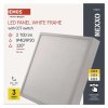 LED přisazené svítidlo NEXXO, čtvercové, bílé, 28,5W, se změnou CCT