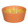 Svíčka proti hmyzu CITRONELLA žardinka 420g d16x7cm