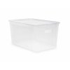 box 20,0l+víko, otvory, 39x26x20,5cm, transp.RASTR, MULTIBOX, plast