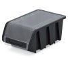 Plastový úložný box uzavíratelný TRUCK PLUS 195x120x90 černý