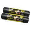 Pytle na odpad 120x150 cm 240l 75mic BALIS 5ks LDPE k10