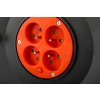 Kabel prodlužovací na bubnu FESTA 50m 4zásuvky 3x1.5mm IP20 MAX 3680W