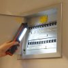 Pracovní LED svítilna COB+1 LED s hákem, magnet