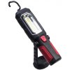 Pracovní LED svítilna COB+1 LED s hákem, magnet