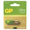 Alkalická baterie GP Ultra AA (LR6), 4 ks