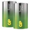 Alkalická baterie GP Super D (LR20), 2 ks