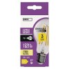 LED žárovka Filament A60 / E27 / 11W (100W) / 1521 lm / teplá bílá