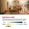 LED žárovka Filament A60 / E27 / 11W (100W) / 1521 lm / teplá bílá