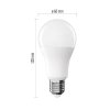LED žárovka Classic A60 / E27 / 13 W (100 W) / 1521 lm / studená bílá
